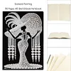 (US Local)50-Page A5 Queen Diamond Painting Notebook for Adult Holiday Birthday Gift
