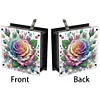 (US Local)Rose DIY Money Storage Box Diamond Painting Art Piggy Bank for Beginners
