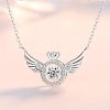  Collier Pendentif l'Aile de l'Ange