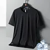 T-shirt en maille de soie glac&eacute;e &agrave; s&eacute;chage rapide