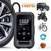 Tire Inflator 140 PSI Portable Air Compressor for Cars Motorcycles Bike Ball