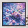 Dream Of Butterfly-Full Embroidery 2 Strands 14CT Stamped Cross Stitch-75*75CM-Large Size