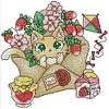 Summer of Stamps -14CT Stamped Cross Stitch Kit(19*19cm)