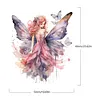 【Limited Stock Sale】Butterfly Girl-Paint by Numbers Acrylic Paintingg 50*60CM(Watercolor)