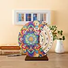 Wooden Special Shaped DIY Diamond Painting Moon Perpetual Calendar Decor Kits