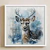 Deer - 11CT Stamped Cross Stitch - 40*40cm - Animal