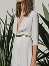 Loose Half Sleeves Maxi Dress
