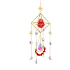 Carillon &eacute;olien suspendu en cristal