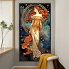 (Stamped/Counted) Star Goddess - 11CT Cross Stitch 50*90cm/19.69*35.43in