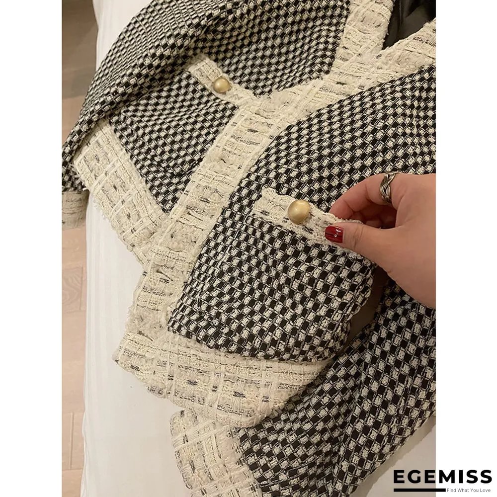 Light Cooked Wind Short Coat Female | EGEMISS