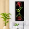【Limited Stock Sale】Rose-9CT Stamped Cross Stitch Bead Embroidery 31*77cm