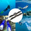 1Pair Diving Fin Strap TPR Fin Flippers Strap for Underwater Diving Swimming (L)