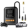 Tire Inflator 120 PSI Portable Air Compressor with LED Light Cordless Bike Pump