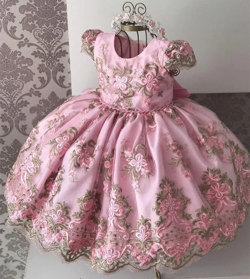 4-10 Yrs Fancy Baby Girls Dress New Year Party Evening Gowns Elegant Princess Dress Ball Gowns Wedding Kids Dresses For Girls