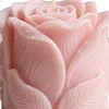 Rose Bud Candle Silicone Mould DIY Flower Aromatherapy Candle Mould Reusable Handmade Soap Silicone Moulds for Valentines Day Wedding Handicraft Souvenir (Valentine Day B)