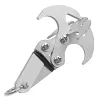 Outdoor Mountaineering Grappling Hook | Stainless Steel Folding Gravity Hook