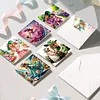 6pcs Diamond Painting My Dearest Mother Greeting Card with Envelope for Family Friends Holiday Gift Congratulations