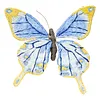 DIY Embroidered Butterfly Brooch Embroidery Butterfly Lapel Pin Clothes Decoration for Backpack Pants T-Shirt Jacket Bags Dress Jeans