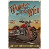 Born to be wild - Vintage Metal Signs - 20*30cm/30*40cm