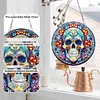 DIY Special Shaped Diamond Art Painting Acrylic Hanging Kit (Halloween Skull 2)