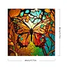 Butterfly-Paint by Numbers Acrylic Painting 40*40CM