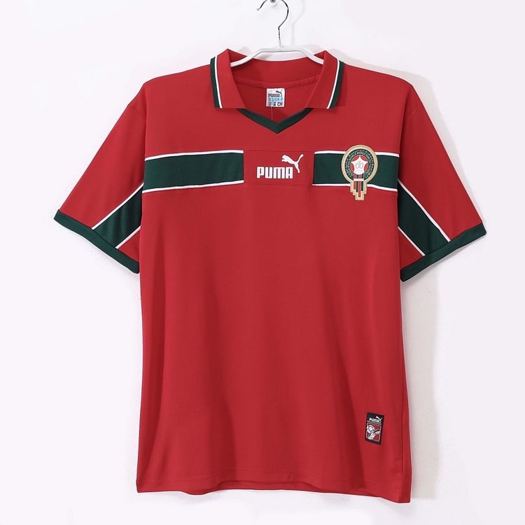 Morocco 1998 Retro Third Football Jersey