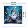 (US Local)Xmas Gnome-11CT Stamped Cross Stitch Kit(50x50cm)