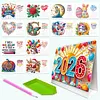 2026 DIY Special Shape Desktop Diamond Standing Calendar for Bedroom Living Room