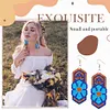 8 Pairs Double Sided Diamond Painting DIY Earring Making Kit for Women Girls