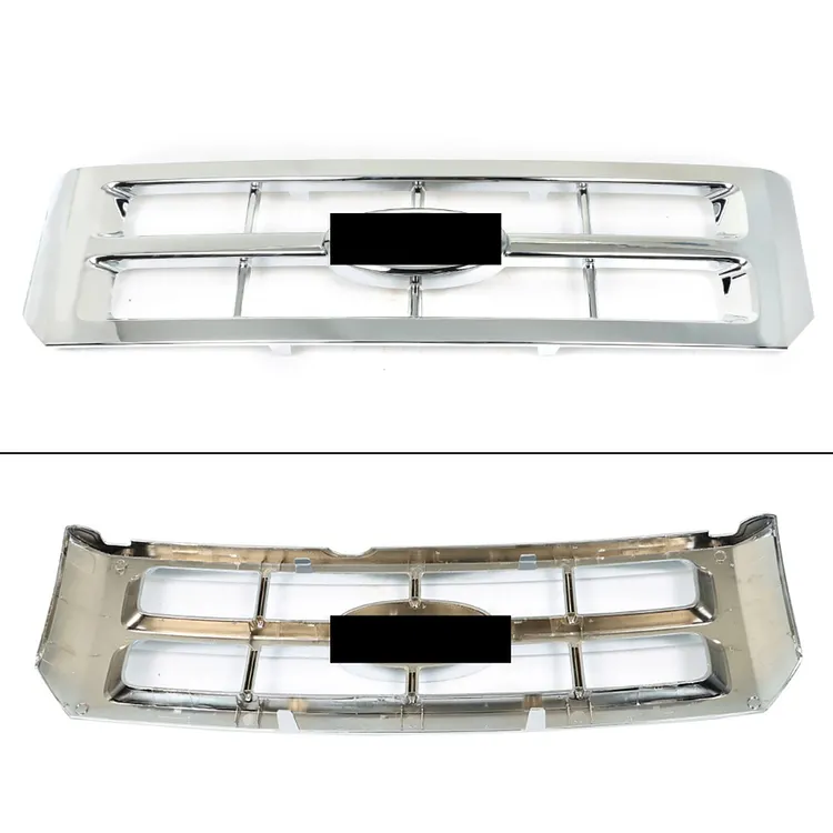 SEBLAFF Front Upper Grille Chrome Plastic Replacement for 2008 2009 2010 2011 2012 Escape