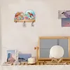 (US Local)Sea Turtle DIY Diamond Painting Hanging Hook No Hole Punching Wall Decoration