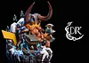 Muradin Bronzebeard Cosplay Pikachu - Pokemon World of Warcraft Resin Statue -  DKP Studio [In Stock]