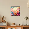 >SALE<5D DIY Full Round Drill Diamond Painting 3D Rose Kit Home Decoration 30x30cm