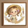 >SALE<5D DIY Full Round Drill Diamond Painting Baby Girl Home Decoration Art Craft