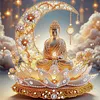 Buddha - Partial Special Shaped Diamond Painting 30*30cm