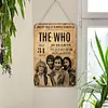 The who - Enseignes en bois(20*30cm/30*40cm)