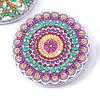 DIY Diamond Painting Mandala Pattern Portable Pocket Mirror Kit