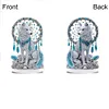 (US Local)Wolf Special Shape 5D DIY Diamond Painting Tabletop Ornament Kit Table Decor