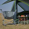  Hammock Camping Chair Folding Portable Swinging Chair with Cup Holder for Outdoor RV Lawn Backyard Patio,Support 350 lbs