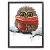 Owl-14CT Stamped Cross Stitch Kit(22*19cm)