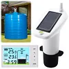 Ultrasonic Water Tank Liquid Level Meter with Temperature Sensor Time Display