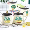 2pcs DIY Diamond Painting Plants Sticker Kit