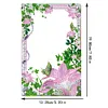 Special Shape Butterfly Flowers Table Top Diamond Painting Frame Kits for Adults