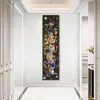Cartoon-Full Embroidery 3 strands 11CT Stamped Cross Stitch-30*120CM-Large size