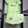 2024-2025 KIDS Barcelona Third Away Football Shirt 1:1 Thai Quality