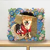 Special Shape Flower Moon Diamond Painting Picture Photo Frame for Home Office