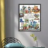 Garden Story-14CT Stamped Cross Stitch 41*53cm/16.14*20.87in