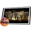 Elephant-Full Round Diamond Painting(80*45cm)