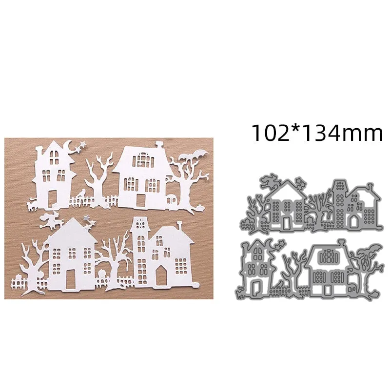 2021 NewCraft Dies Metal Cutting Dies Cut Mold Halloween dies Decoration Scrapbook Paper Craft Knife Mould Blade Stamps
