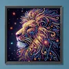 Diamond Painting-DIY Crystal Rhinestone Lion